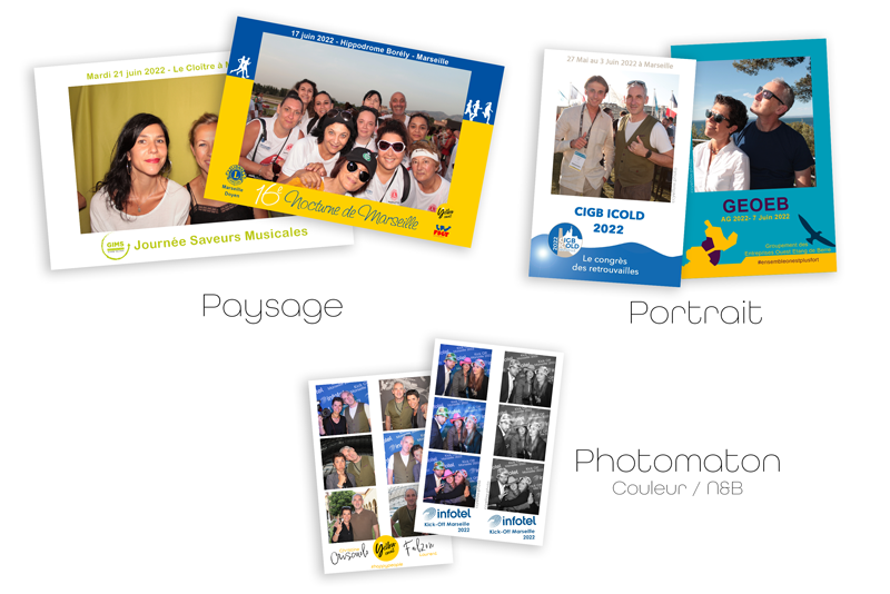 Formats Photobooth